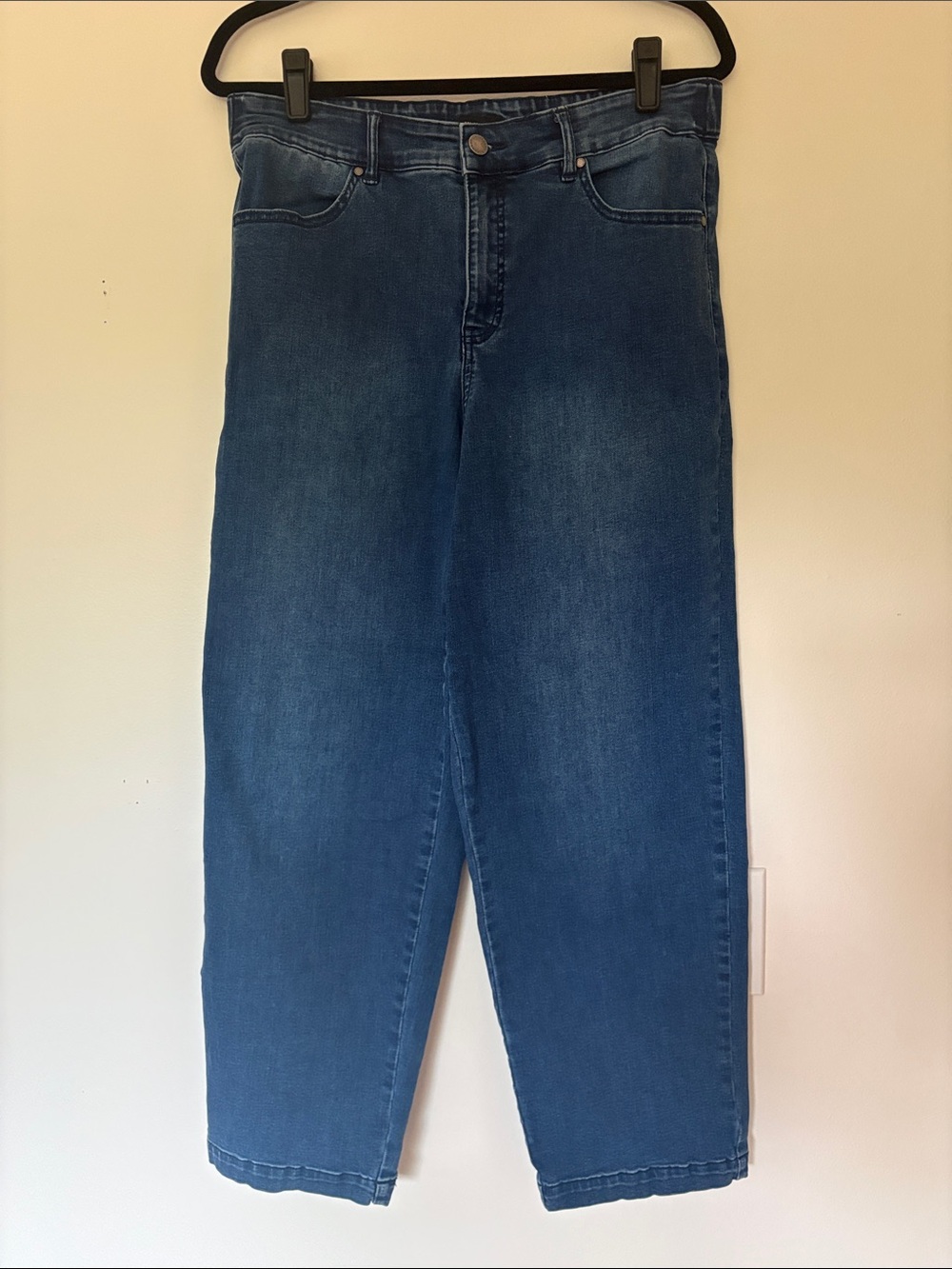 Universal Standard Mid Blue Relaxed Jeans 12